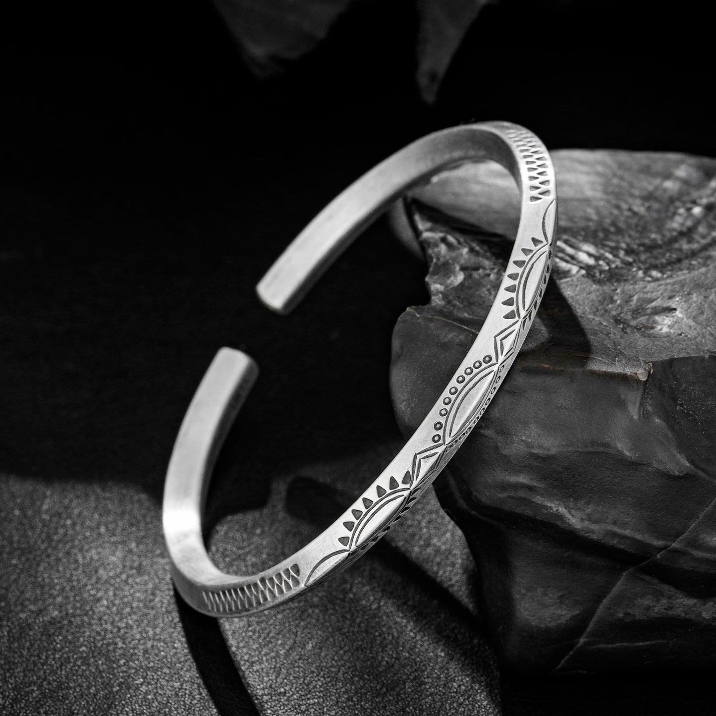 Fine Silver 999 Bracelet of Sun Totem