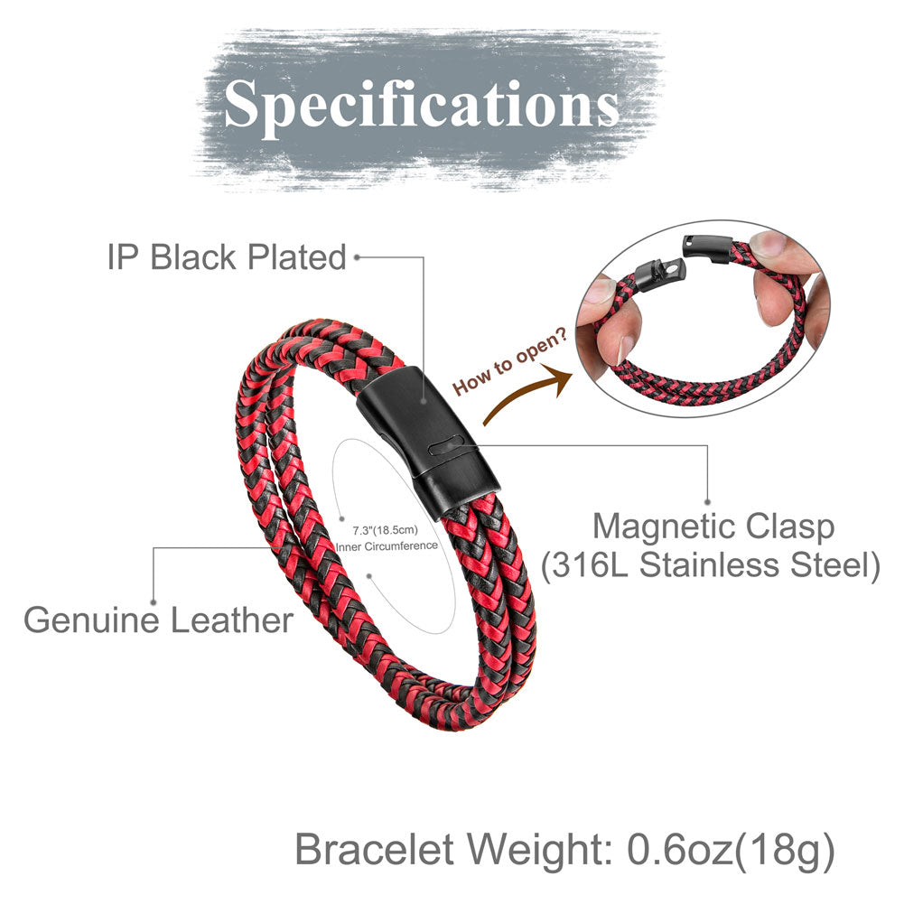 Leather Bracelet BHR00076