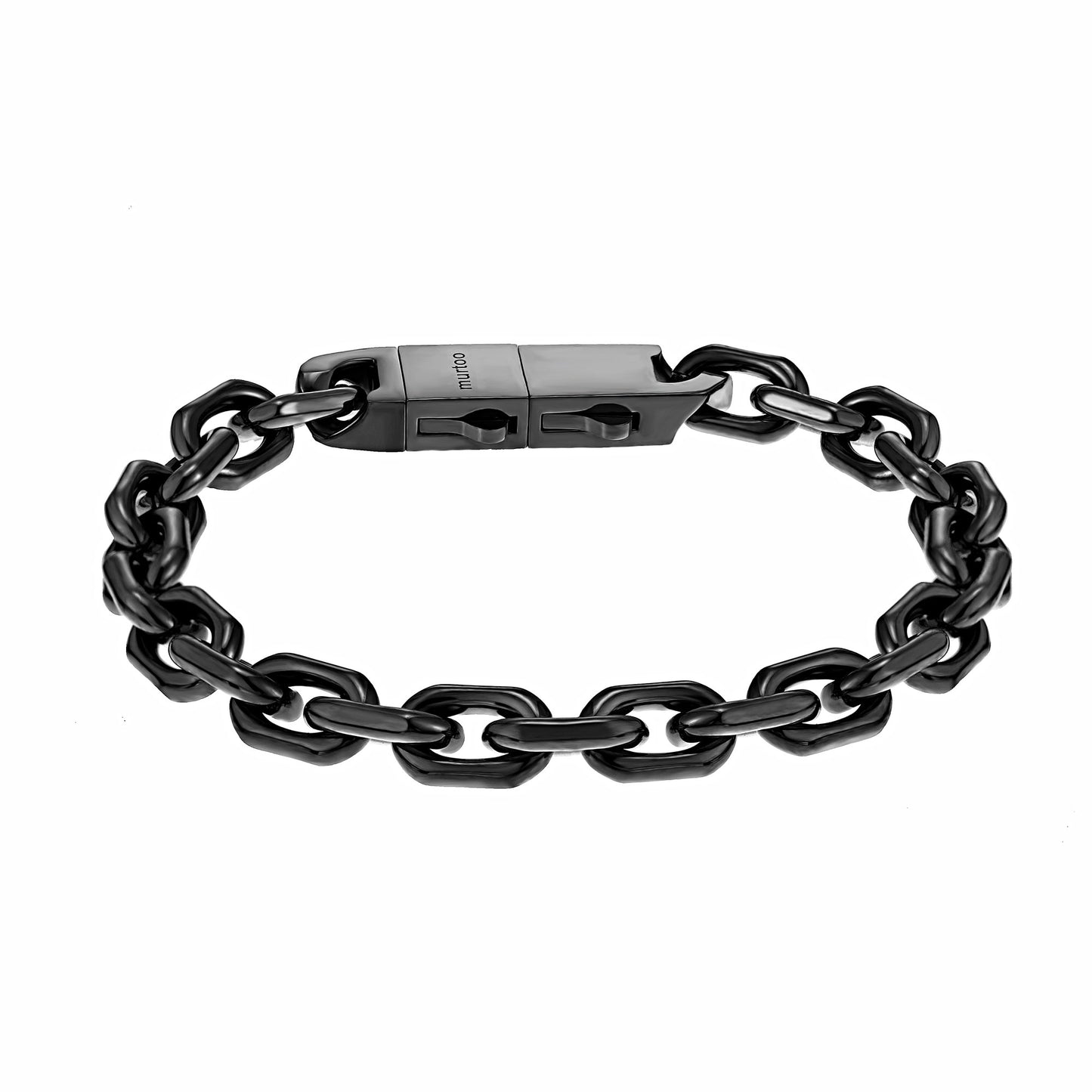 10mm steel bracelet B00399