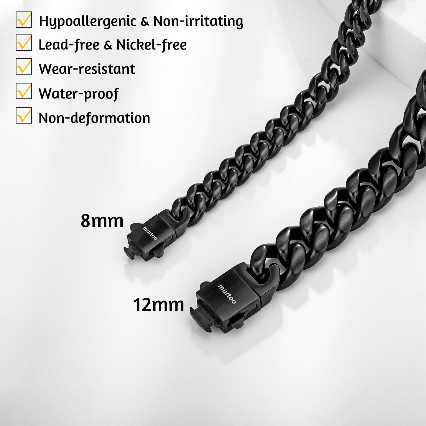 12mm steel bracelet BHR00337