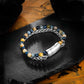 Bead And Steel Bracelet BHR00067