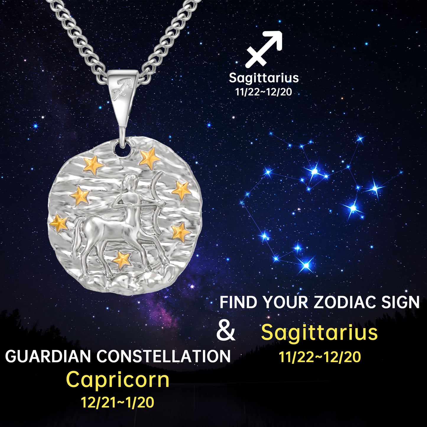 Necklace Of Amulets Sagittarius (11.23-12.21)