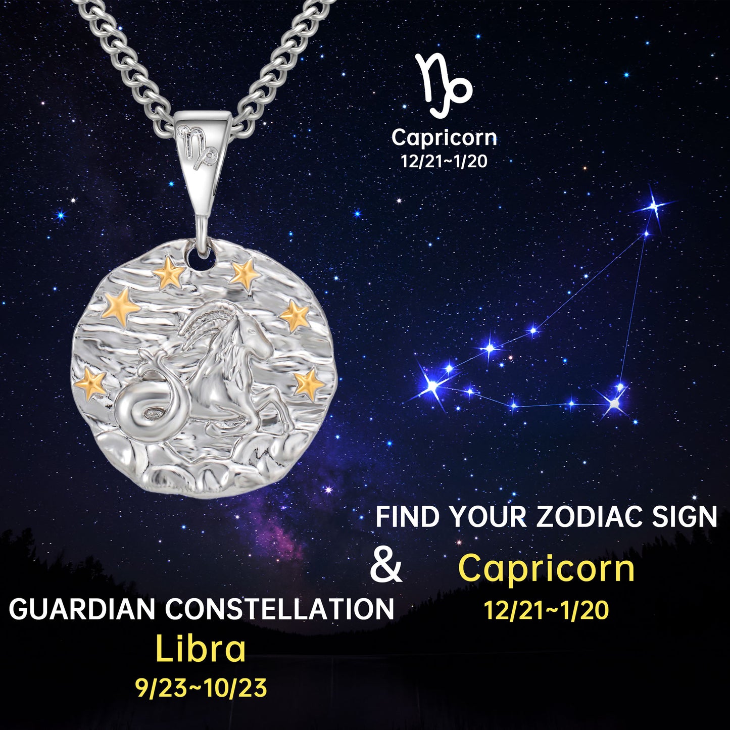 Necklace Of Amulets Capricorn (12.22-1.19)