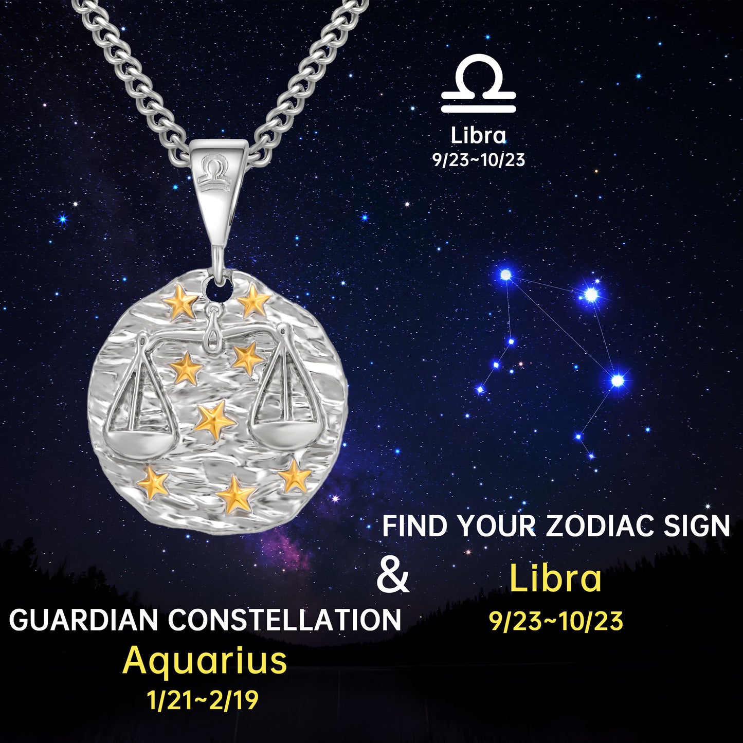 Necklace Of Amulets Libra (9.23-10.23)