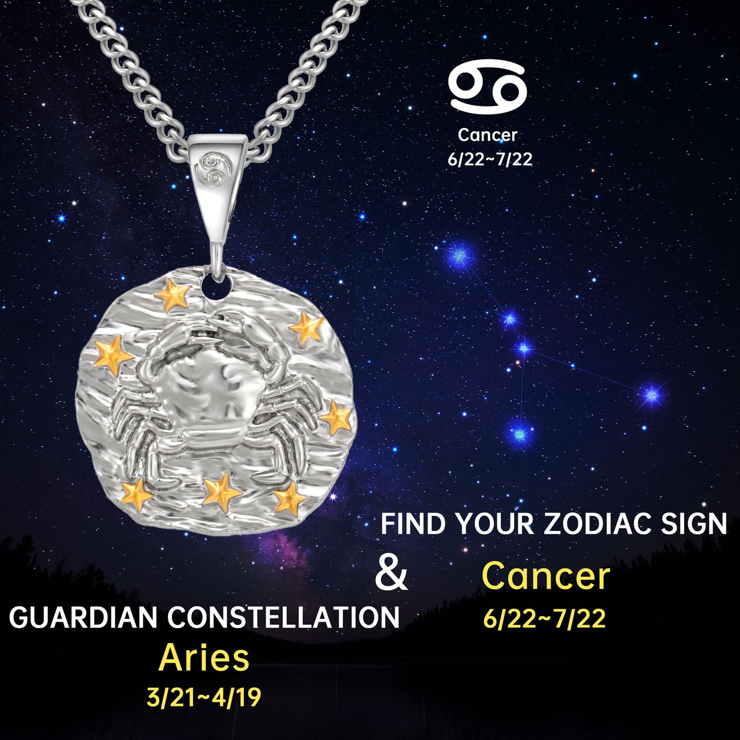 Necklace Of Amulets Cancer (6.22-7.22)