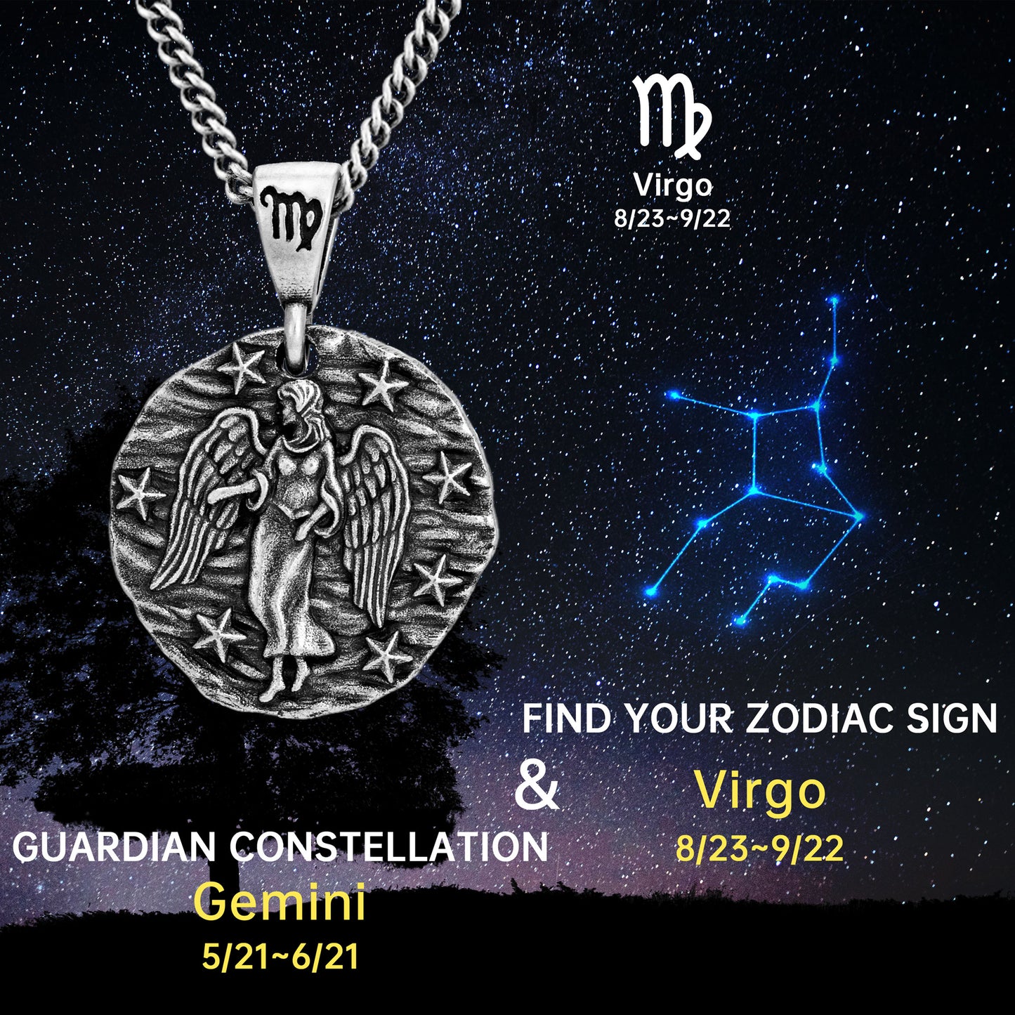Amulets Necklace Of Virgo (8.23-9.22)
