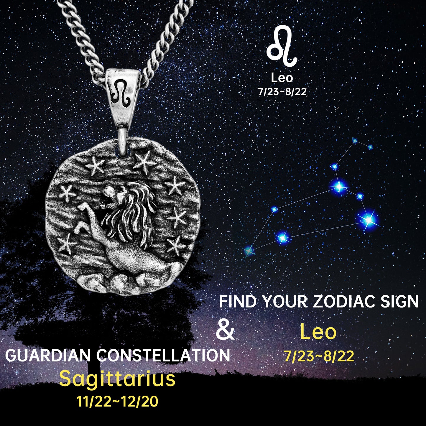 Amulets Necklace Of Leo (7.23-8.22)