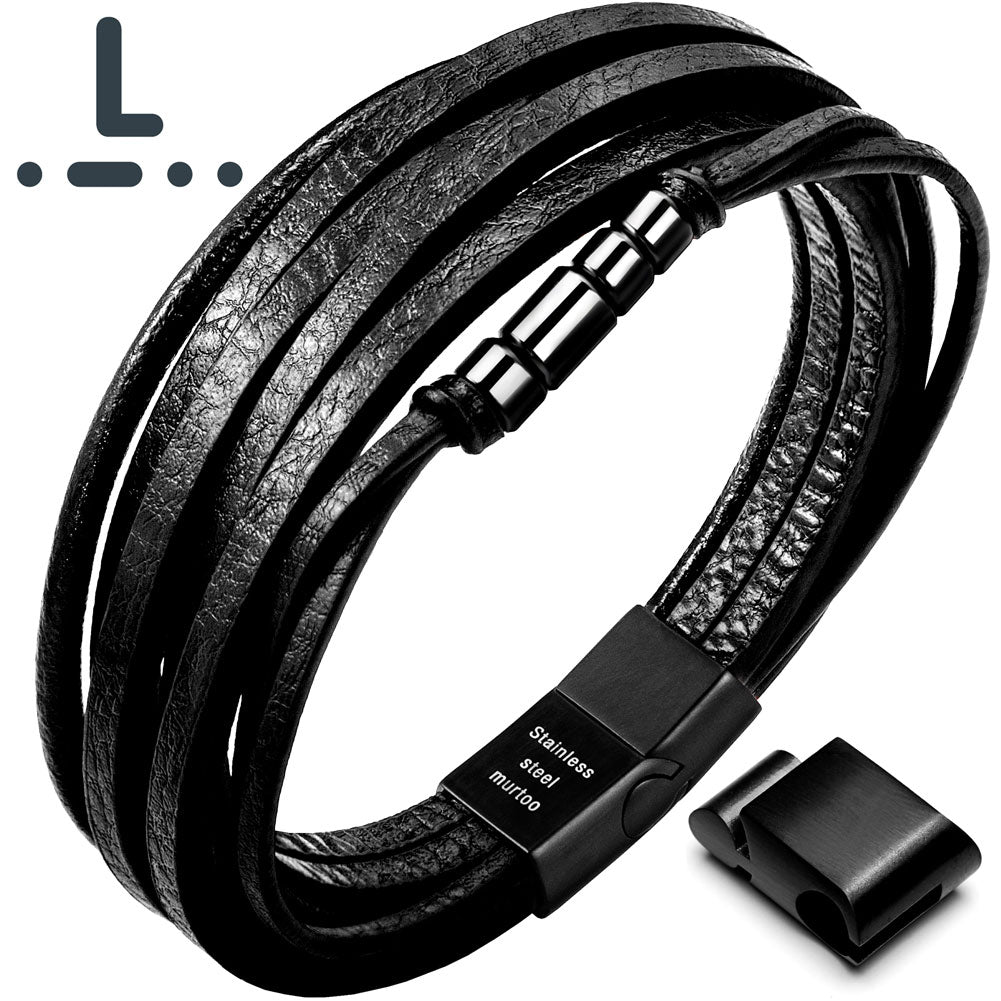 Morse Code Bracelet BHR00153
