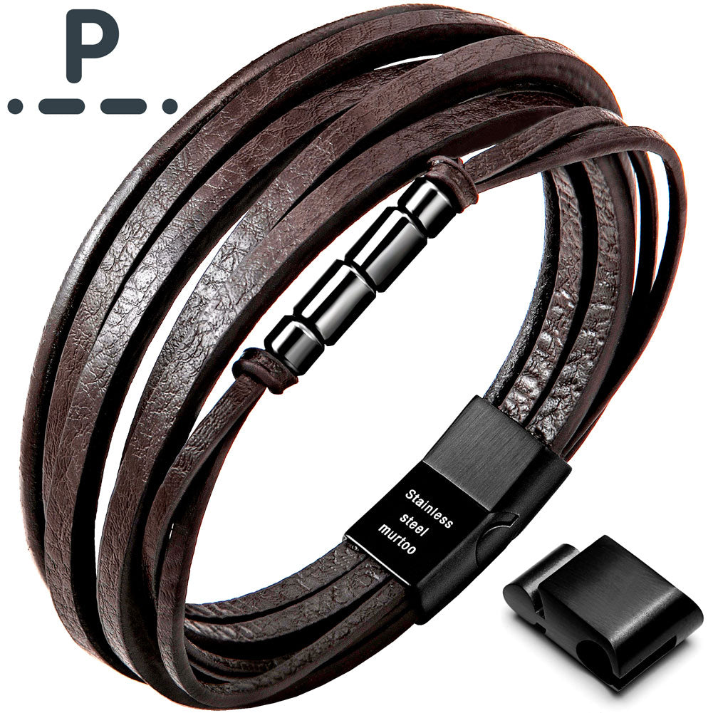 Morse Code Bracelet BHR00183