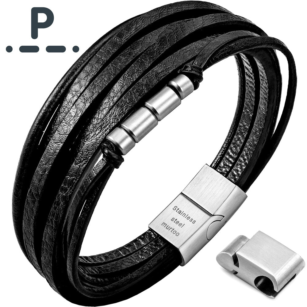 Morse Code Bracelet BHR00209