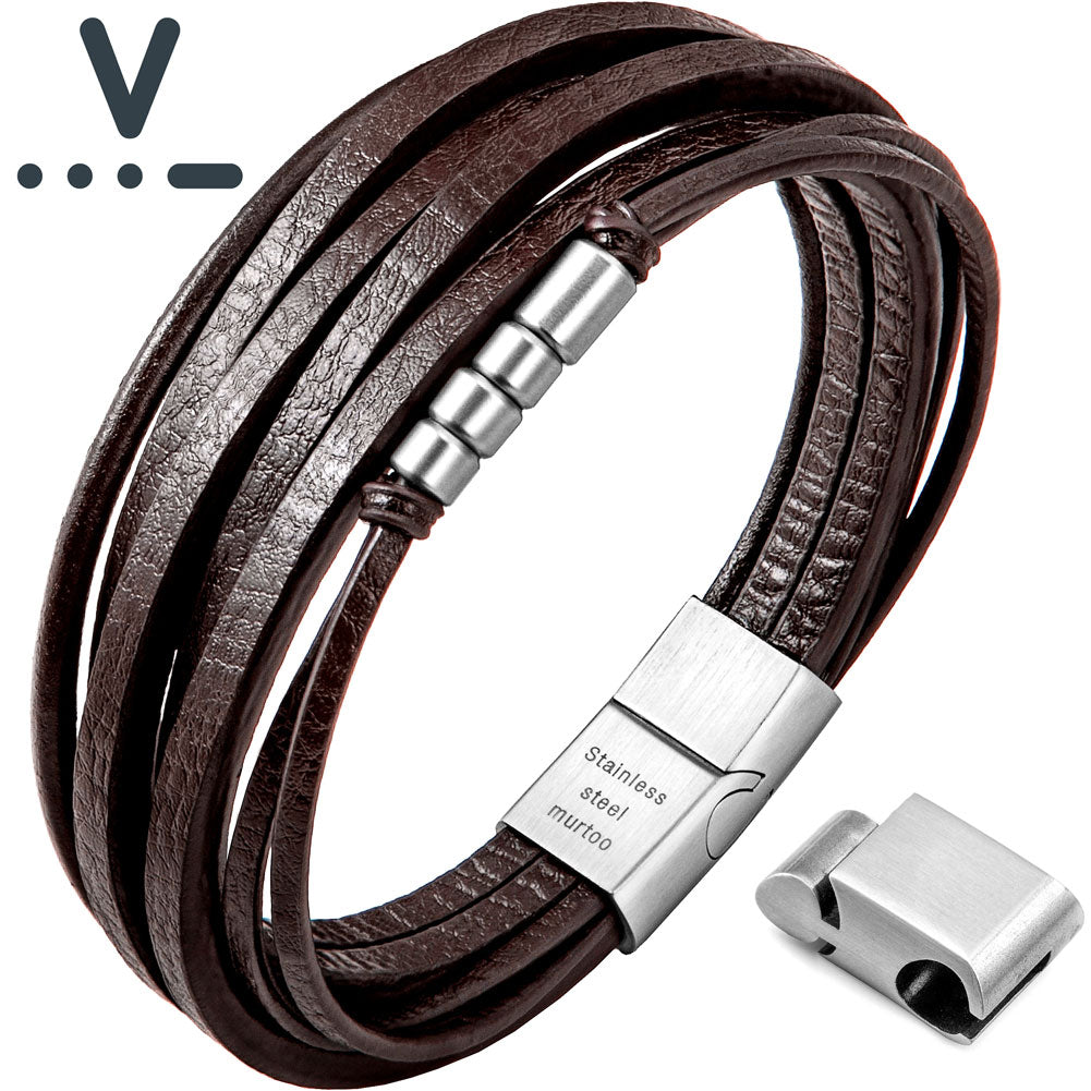 Morse Code Bracelet BHR00241