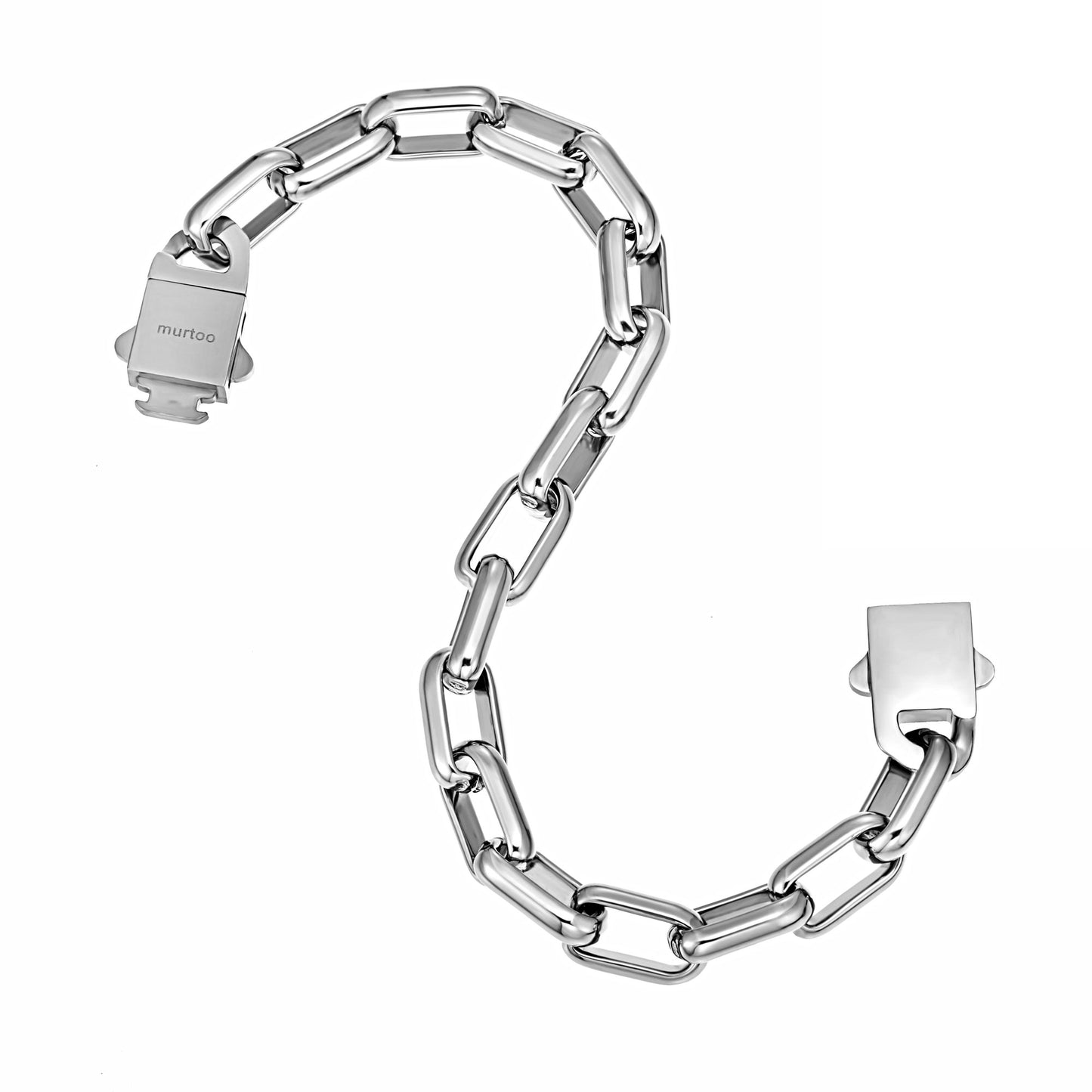 9mm steel bracelet B00407