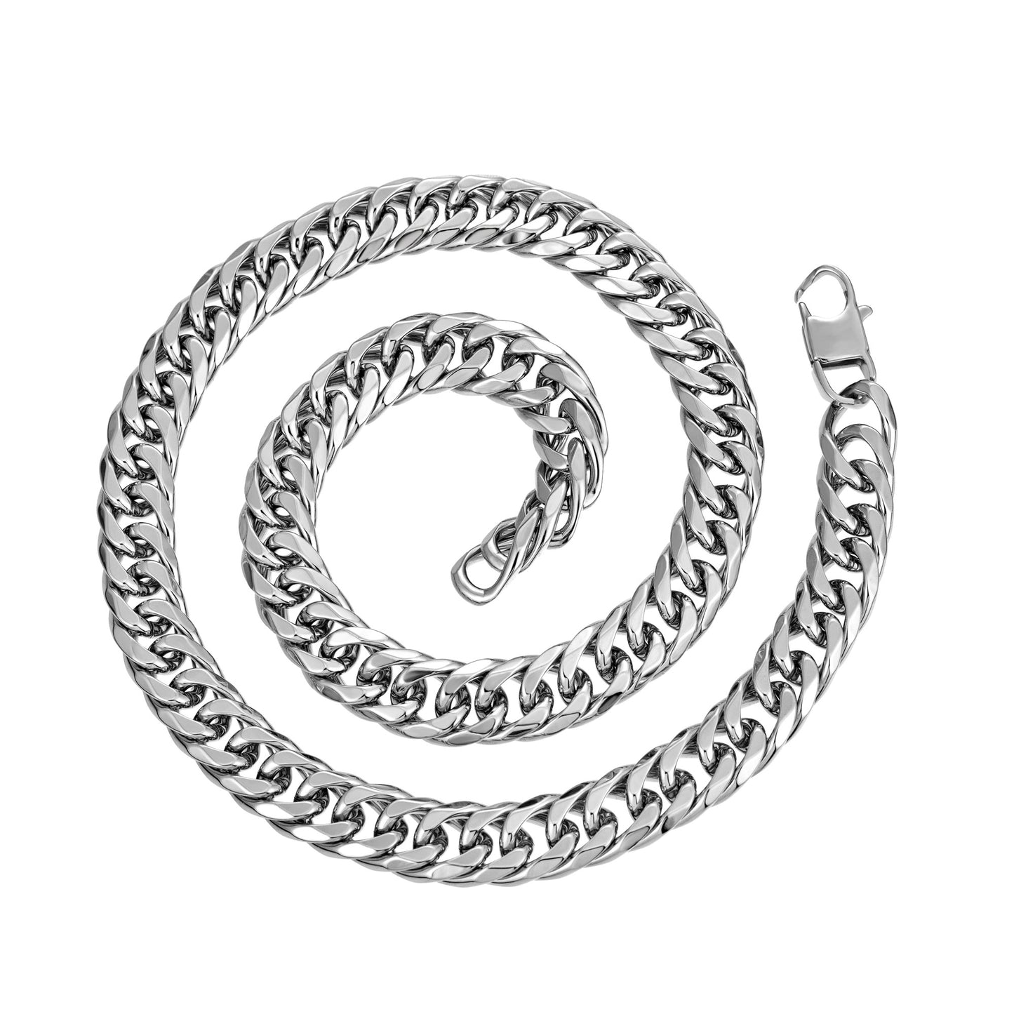 10mm steel Necklace N00157