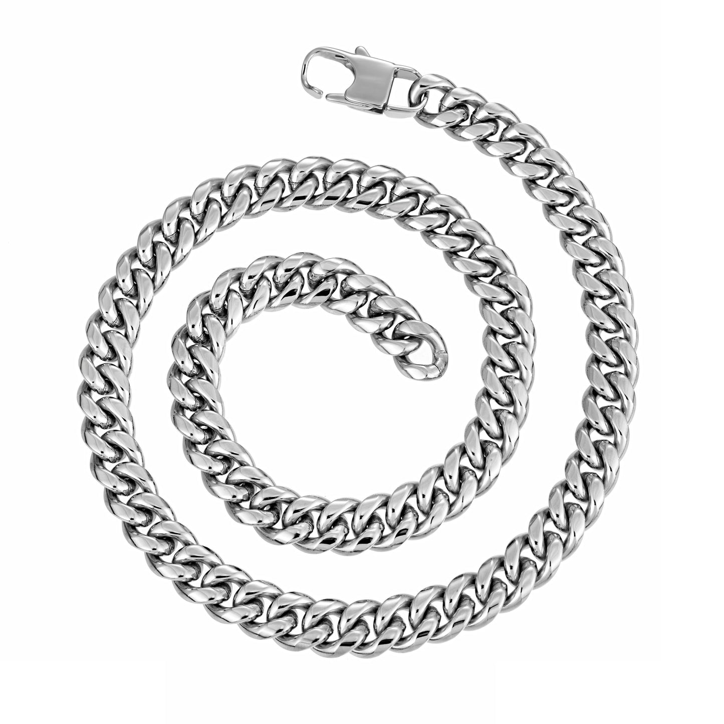 10mm steel Necklace N00177