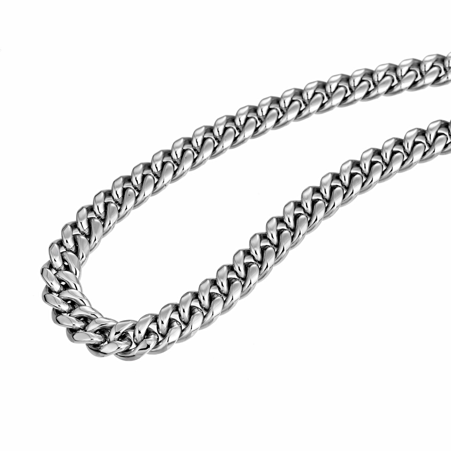 10mm steel Necklace N00177