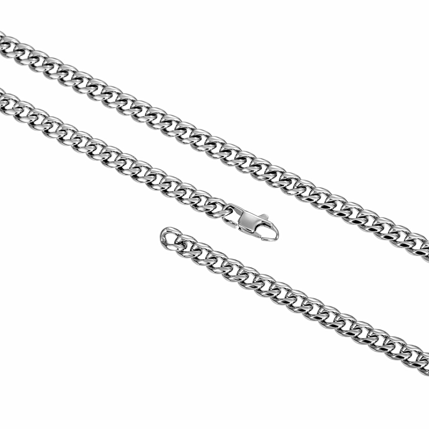 6mm steel Necklace N00167