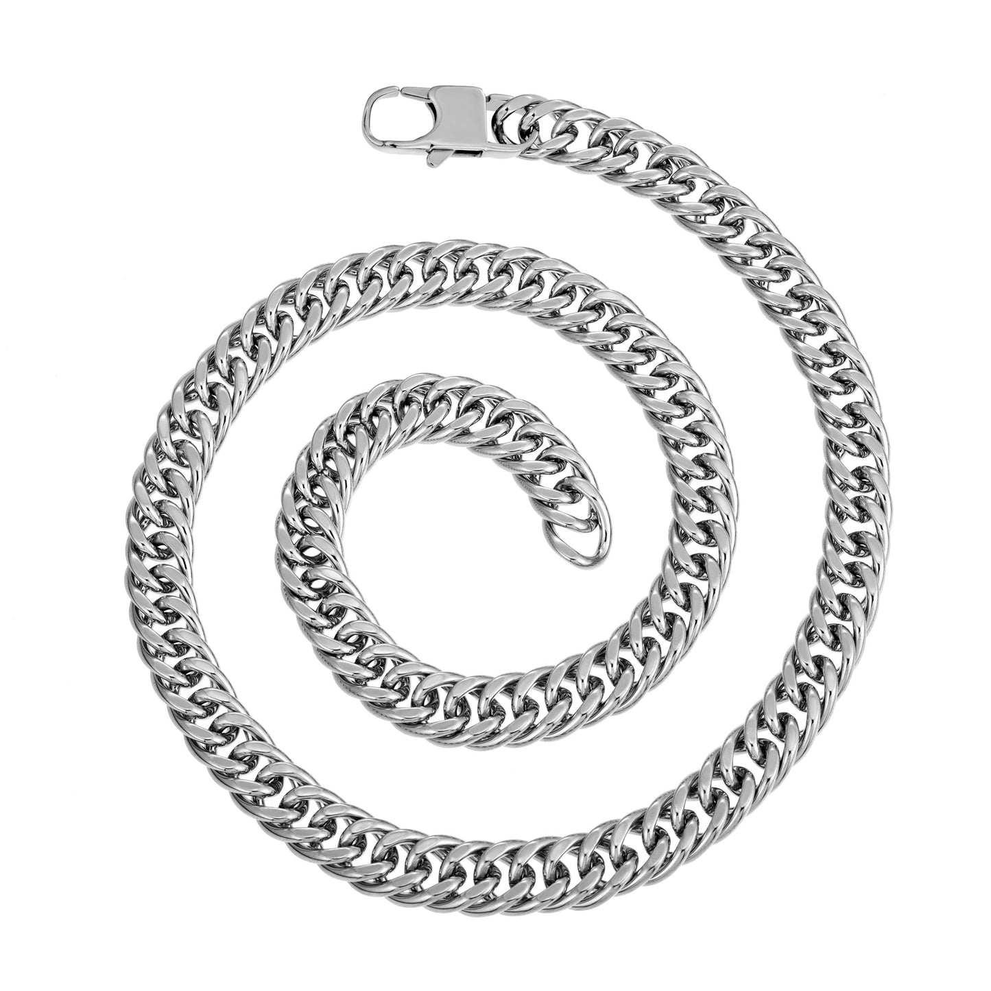 10mm steel Necklace N00197