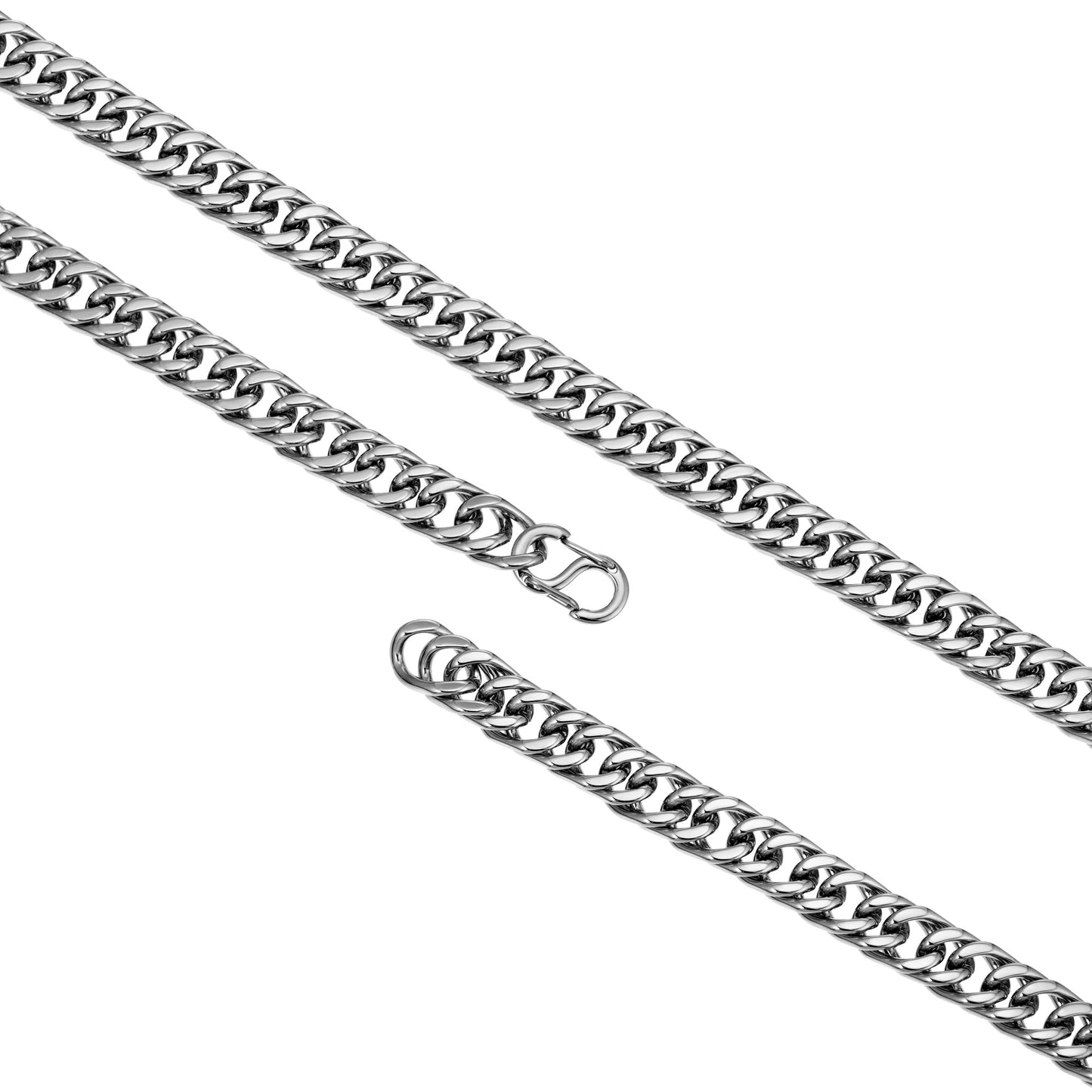 6mm steel Necklace N00213