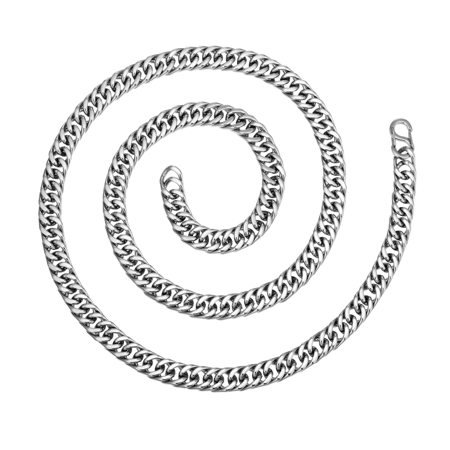 6mm steel Necklace N00213