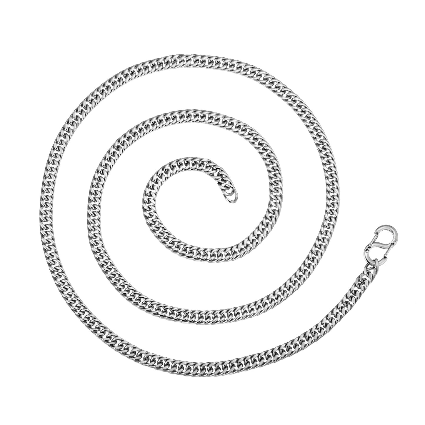 4mm steel Necklace N00203