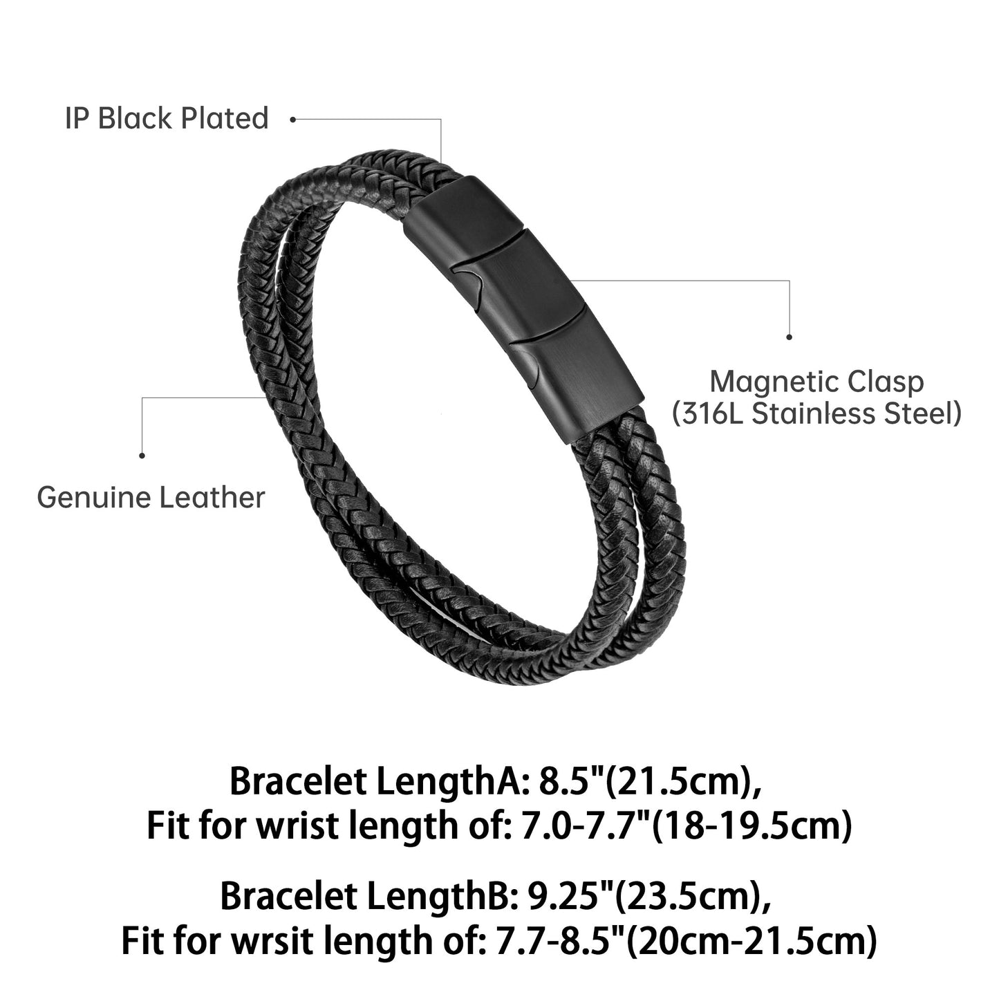Leather Bracelet BHR00350