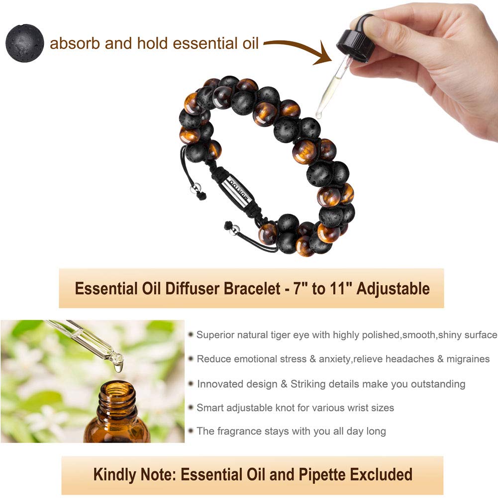 Bead Bracelet of tiger eye BHR00029