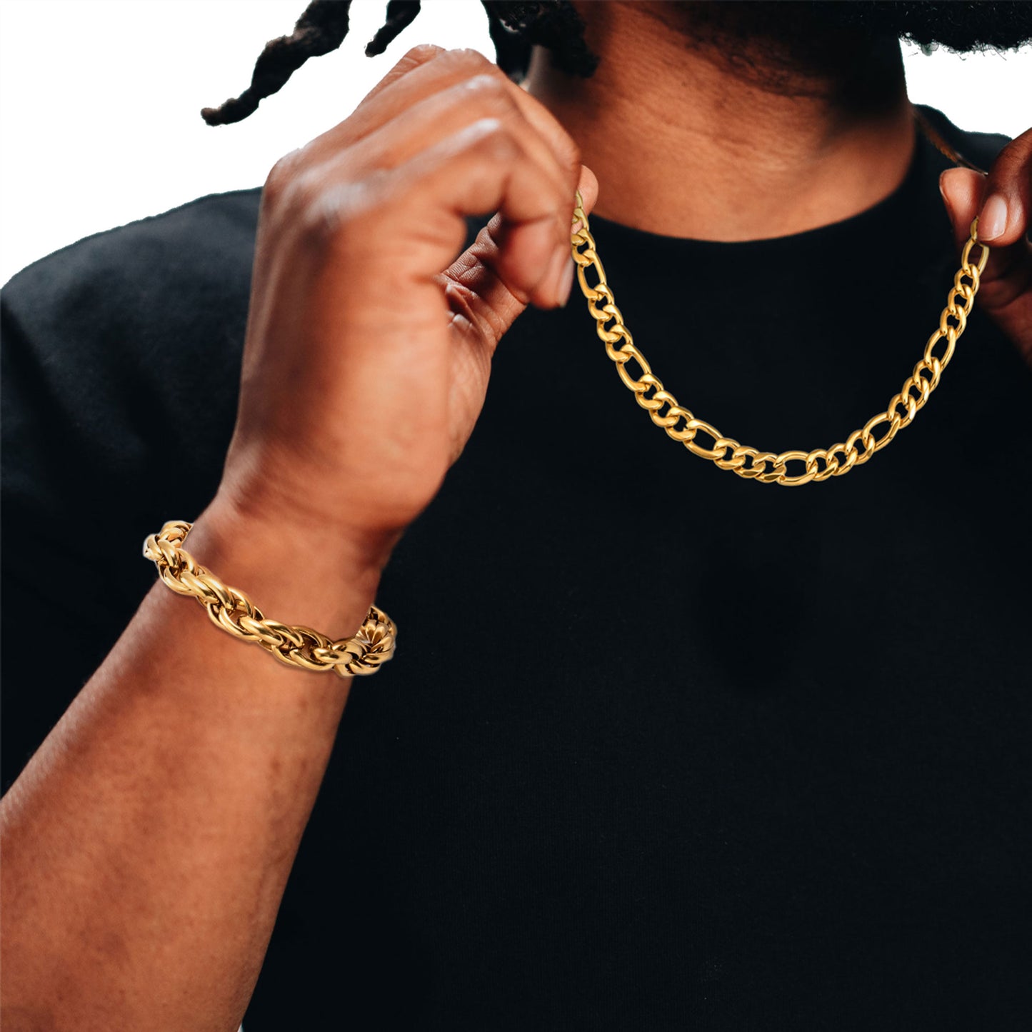 10mm steel bracelet BHR00362