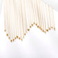 Petite Initial Necklace for Women, Layered Beaded Chain Necklace, A to Z Letter Pendant Jewelry for Daily Wear