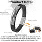 Leather And steel Bracelet B00648