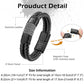 Leather And steel Bracelet B00569