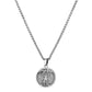 Silver Tree of Life Pendant Necklace Wheat Chain N00403