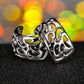 Geometric Openwork Stud Earrings for Women, Square Swirl Statement Earrings, Everyday Office Party Jewelry
