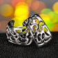 Geometric Openwork Stud Earrings for Women, Square Swirl Statement Earrings, Everyday Office Party Jewelry
