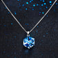 Geometric Pendant Necklace for Women, Faceted Prism Drop with Angular Cut Details, Minimalist Jewelry for Daily Styling