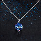 Geometric Pendant Necklace for Women, Faceted Prism Drop with Angular Cut Details, Minimalist Jewelry for Everyday Style