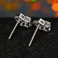 Star Stud Earrings for Women, Five Point Geometric Frame Statement Studs, Office Wedding Party Jewelry Style