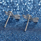 Twisted Rope Flower Stud Earrings for Women, Openwork Floral Statement Studs, Everyday Office Party Jewelry