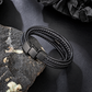 Mens Bracelet, Multi Strand Wrist Accessory, Handcrafted Knot Detail Design, Modern Style Bracelet for Men Daily Wear BHR00272