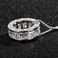 925 Sterling Silver Geometric Pendant Necklace, Minimalist Silver Chain Jewelry with Modern Bar Design for Women