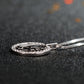 Love Necklace for Women, Round LOVE Letter Pendant with Pave Circle Frame, Openwork Design, Everyday Fashion Jewelry