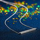 Horizontal Bar Necklace for Women, Textured Straight Line Pendant with Fine Chain, Minimalist Jewelry for Everyday Style