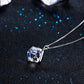 Geometric Pendant Necklace for Women, Faceted Prism Drop with Angular Cut Details, Minimalist Jewelry for Everyday Style