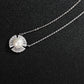 Freshwater Pearl Necklace for Women, Sunburst Pearl Pendant with Radiating Baguette Style Stone Accents, Daily Jewelry