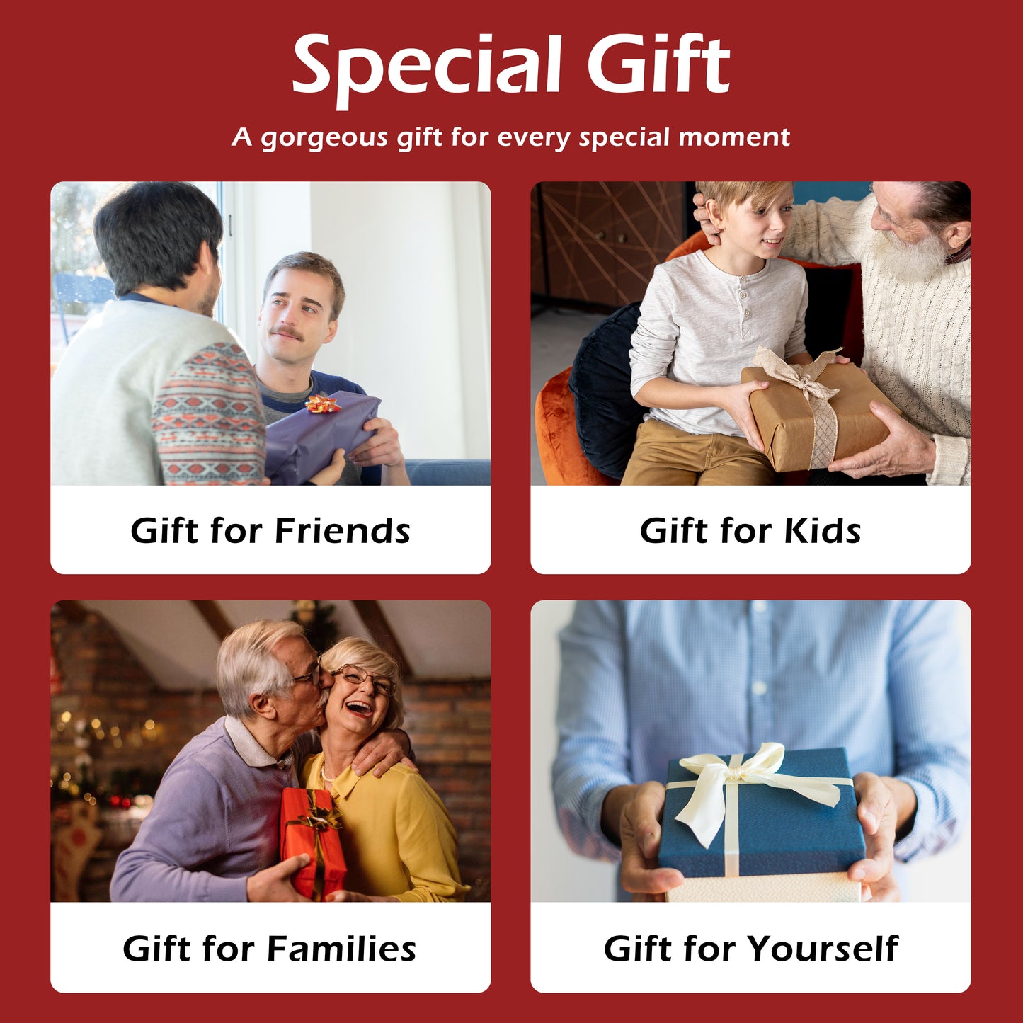 Cross Necklace for Men Women, Stainless Steel Crucifix Cross with Curb Chain Wheat Chain, Religious Faith Jewelry, Gift for Family