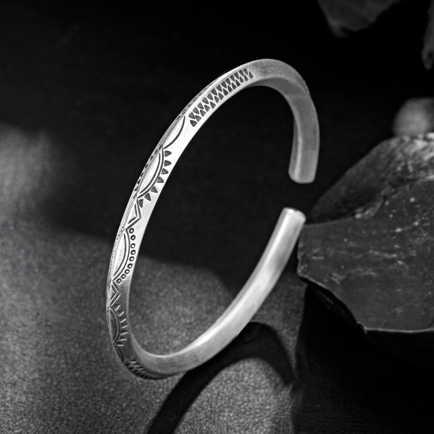 Fine Silver 999 Bracelet of Sun Totem