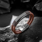Leather and Steel Bracelet B00637