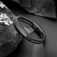 Leather and Steel Bracelet B00634