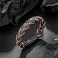 Leather and Steel Bracelet B00610