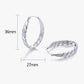 hoop earrings for women, twisted hoop earrings, chunky hoop earrings, geometric earrings, medium hoop earrings, oval earrings, sculpted earrings, textured hoop earrings, modern jewelry, fashion accessories