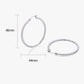 Textured Hoop Earrings for Women, Geometric Round Statement Earrings, Modern Everyday Office Party Jewelry